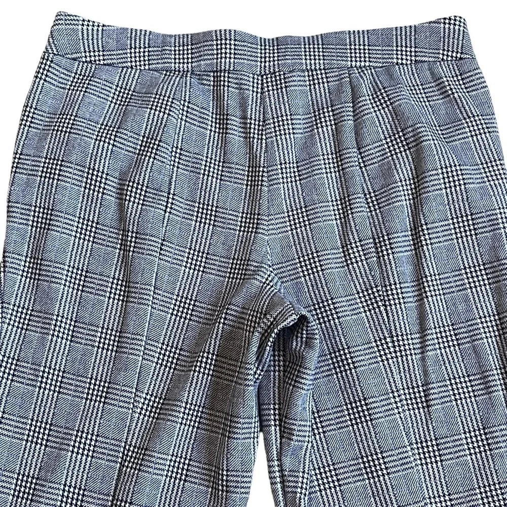 Lane Bryant Women’s Plaid Houndstooth Pull On Pants Plus Size 18/20 Stretchy